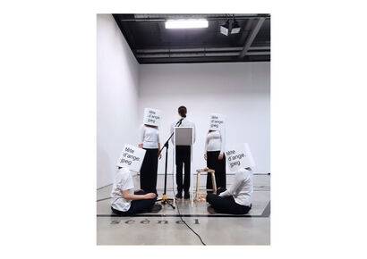 Being happy is just another way of crying - a Performance Artowrk by Zhenyu Wu